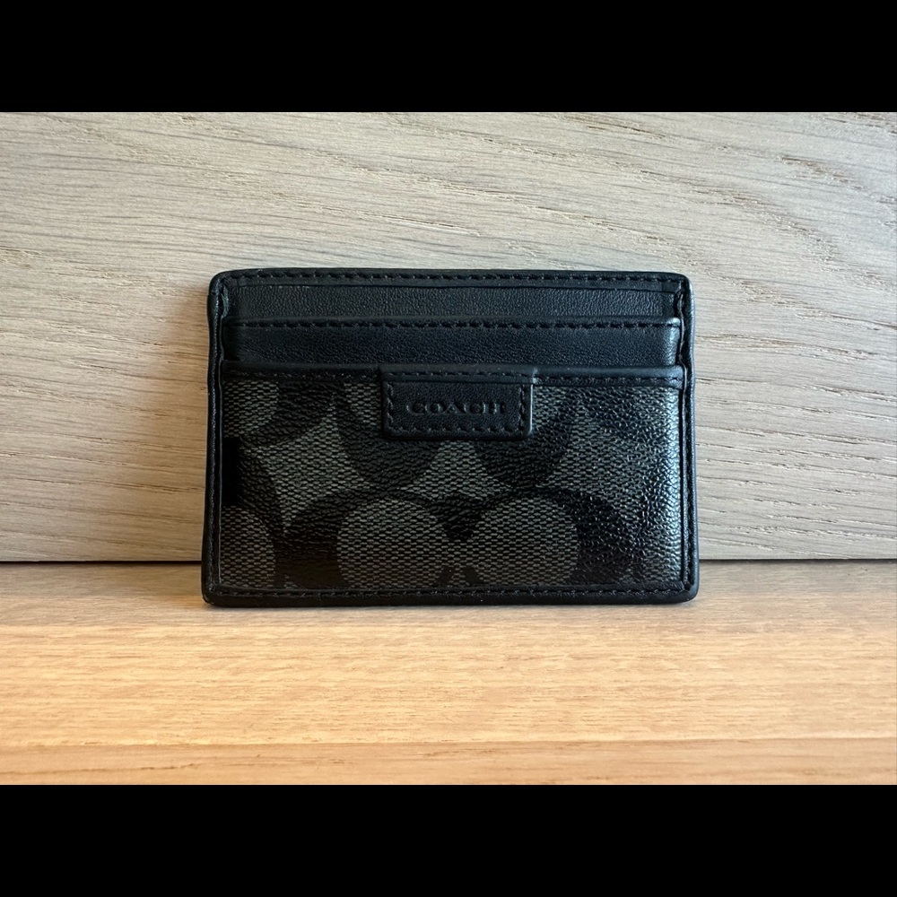 Coach card case